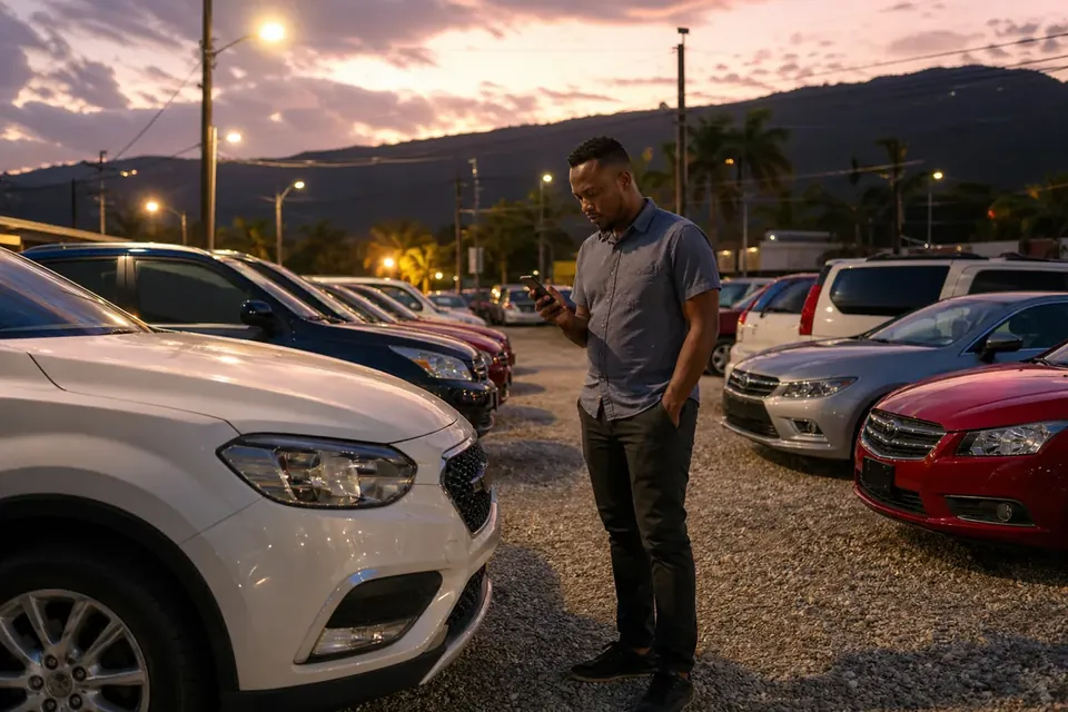 Vehicle lot